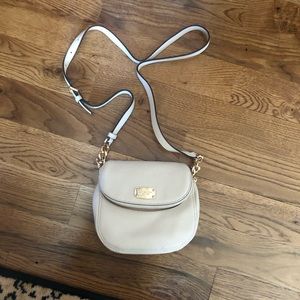 Michael Kors cream crossbody